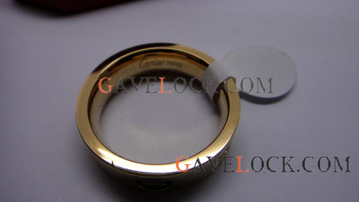 Copy Cartier Love Ring / Yellow Gold Cartier Ring Replica/ Free Shipping